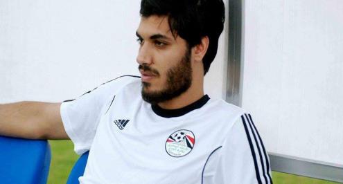 الإصابة تبعد على جبر عن مران المنتخب 